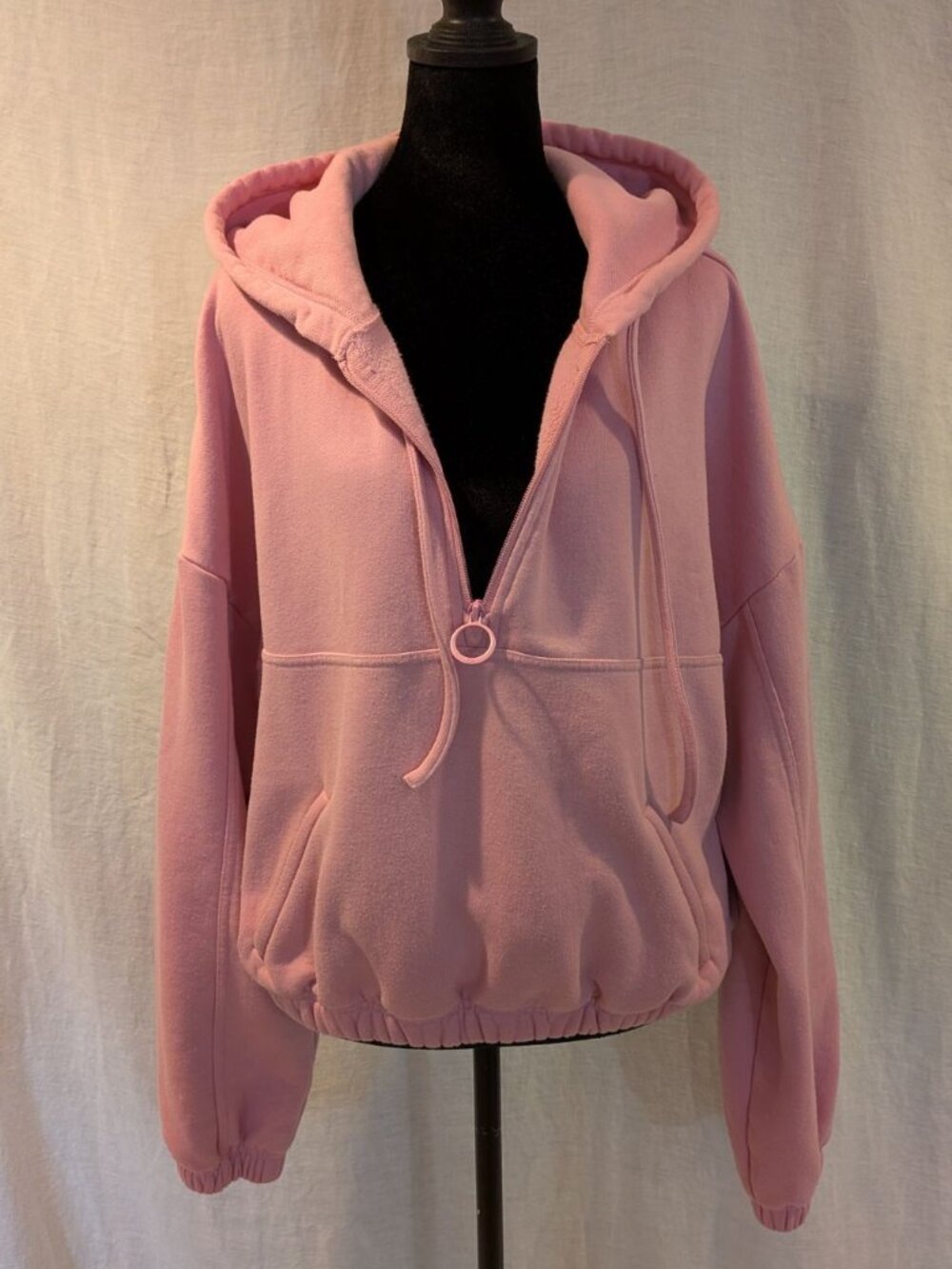 Alo Stadium ½ zip hoodie with zip kangaroo pocket size S (est) - Picture 2 of 10